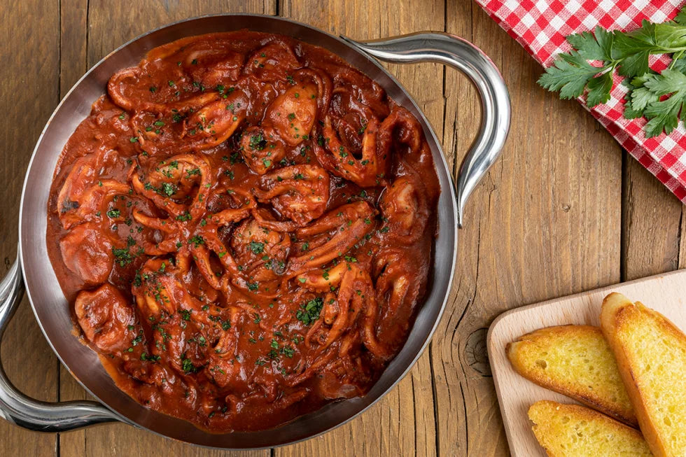 Baby Octopus Alla Luciana | Authentic Neapolitan Recipe