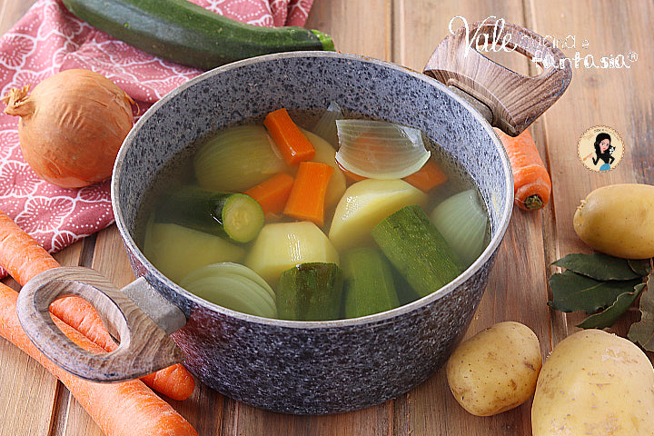 Homemade Vegetable Stock | Italian Kitchen Essential