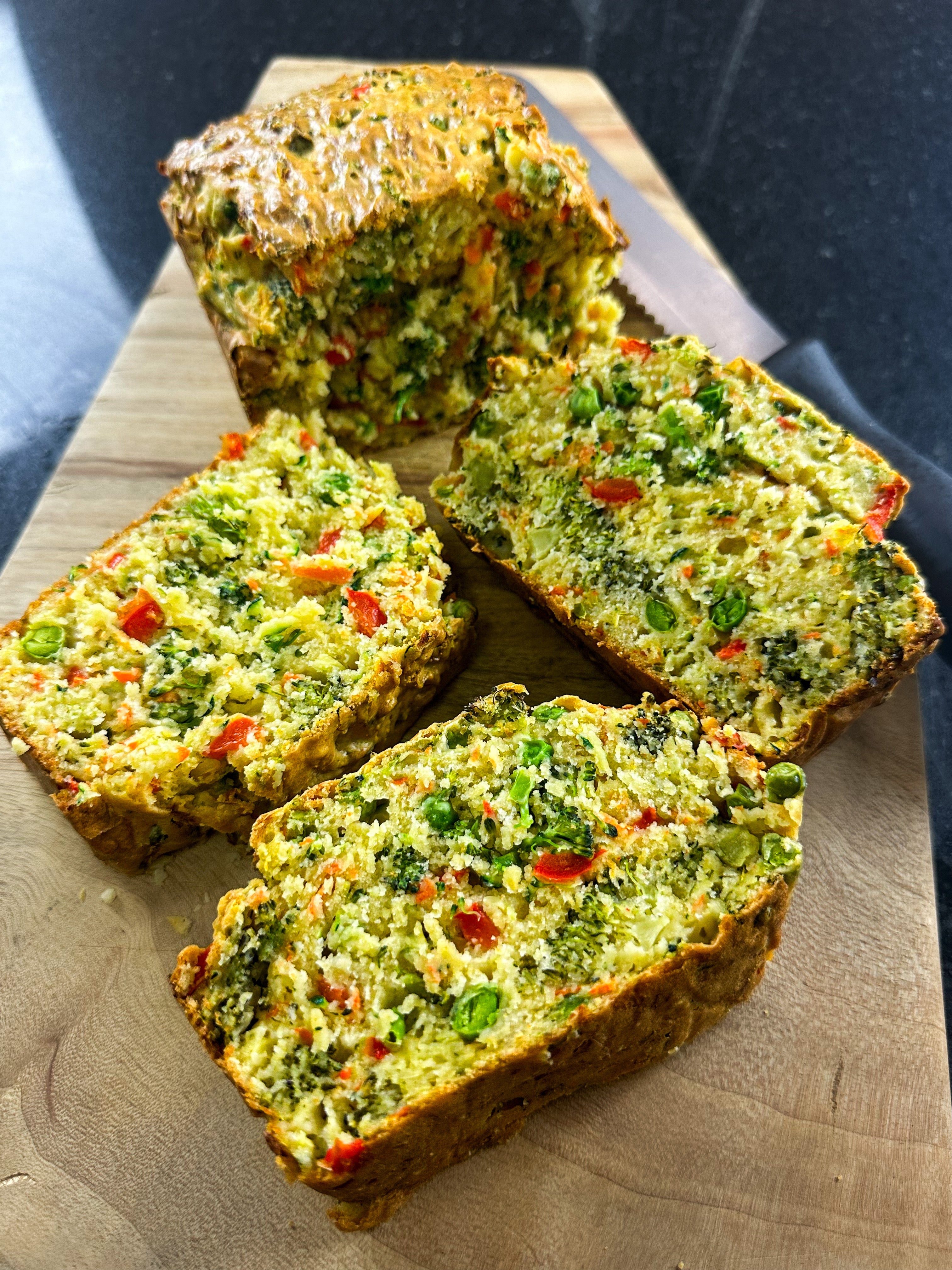 Savoury Cake | Italian Vegetable Leftover Loaf