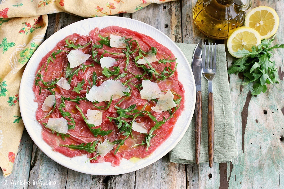 Beef Carpaccio | Fresh & Elegant Italian Entrée