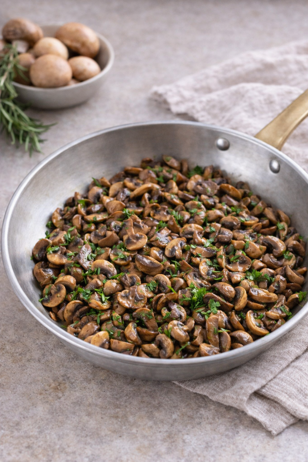 Sautéed Champignon Mushrooms