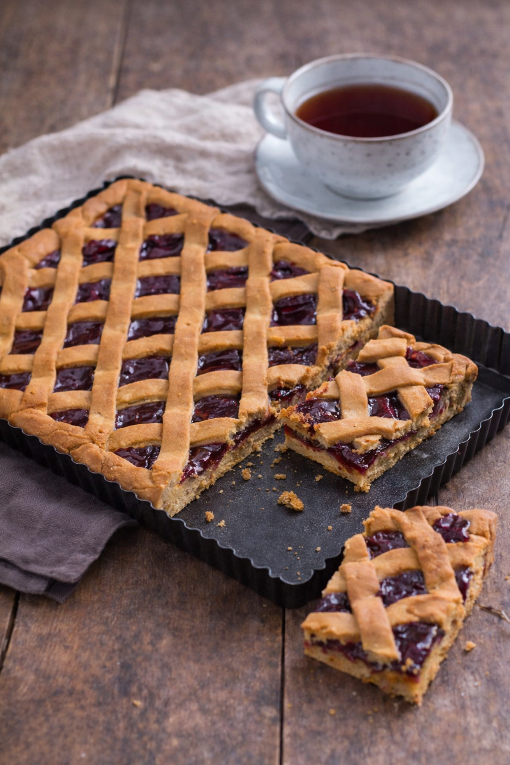 Egg and Butter Free Jam Tart