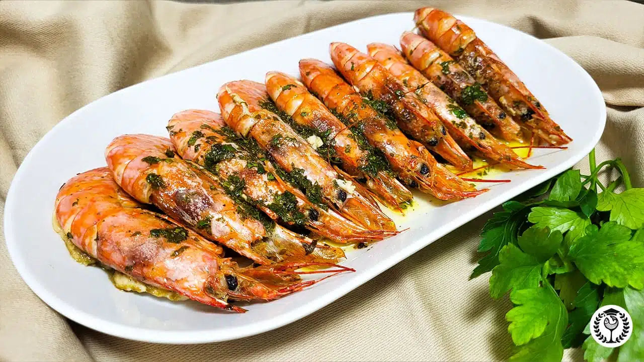 Oven-Baked Prawns | Gamberoni al Forno