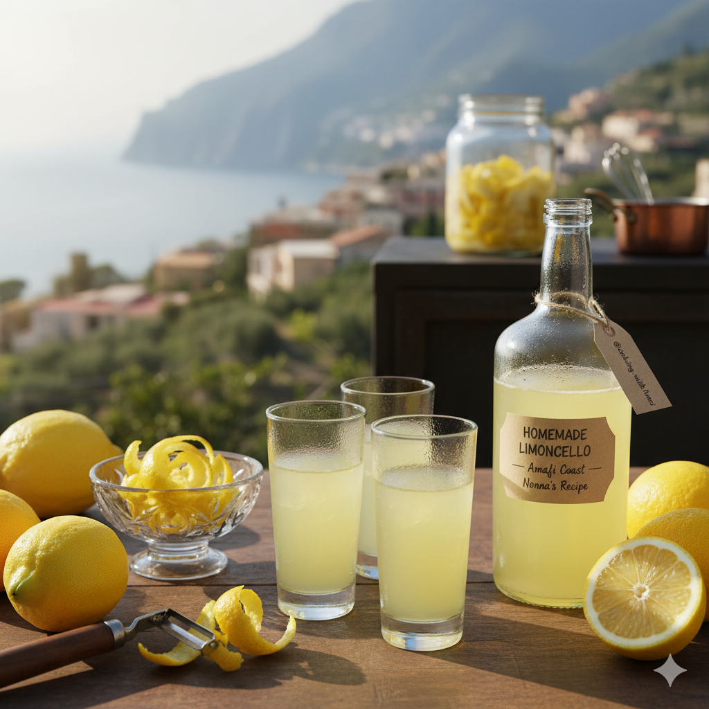 Homemade Limoncello | Authentic Amalfi Coast Recipe