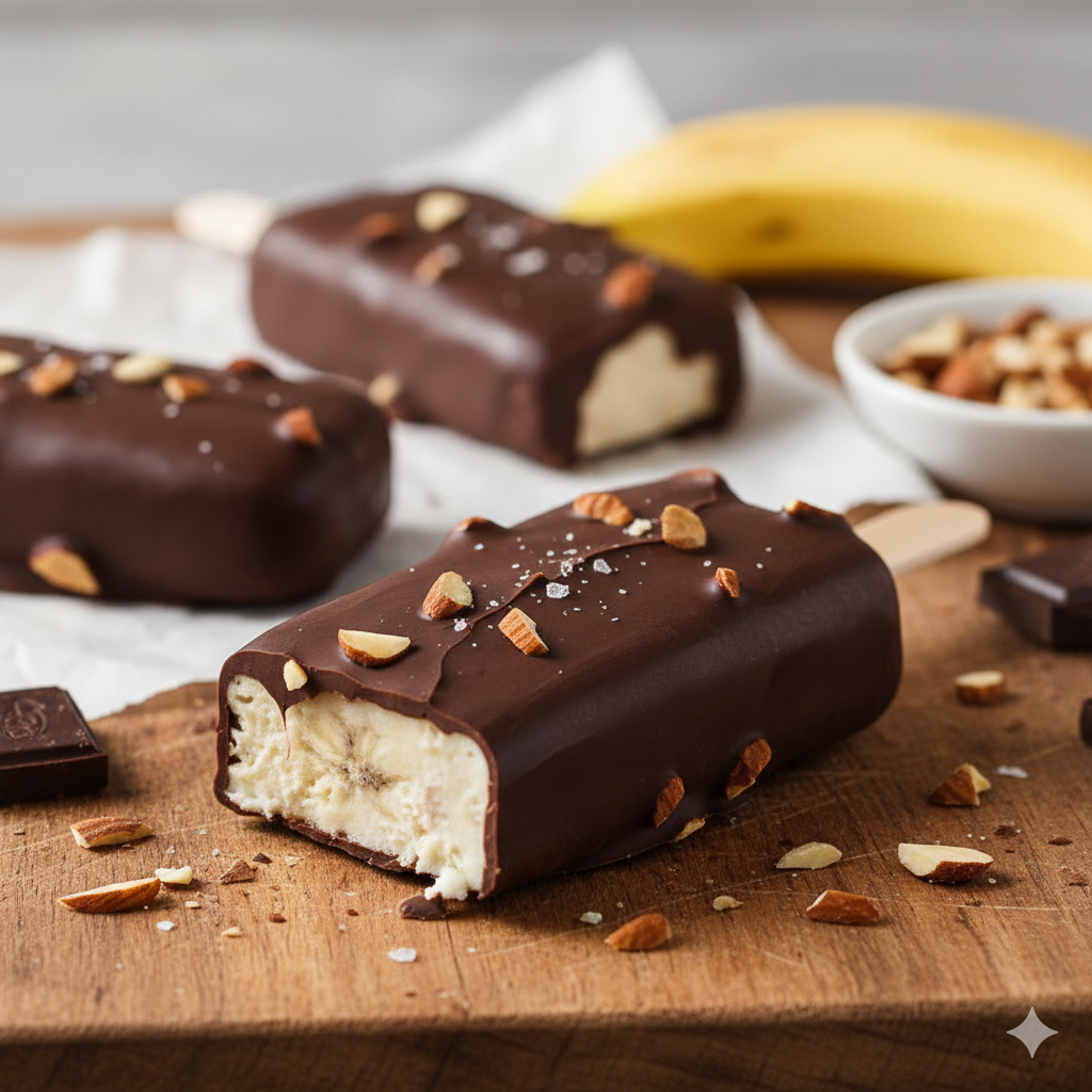 Healthy Vegan Ice Cream Bars | Creamy & Dairy-Free Treats