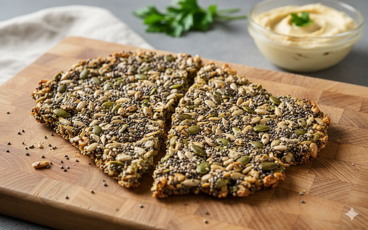 Cracked Seed Crisps | Healthy, Crunchy, and Addictive