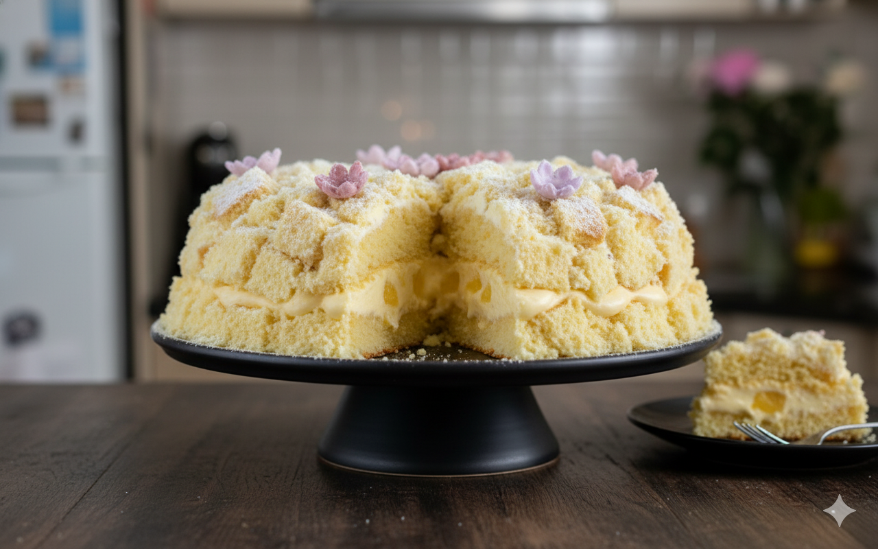 Mimosa Cake | Traditional Italian Mother’s Day Dessert