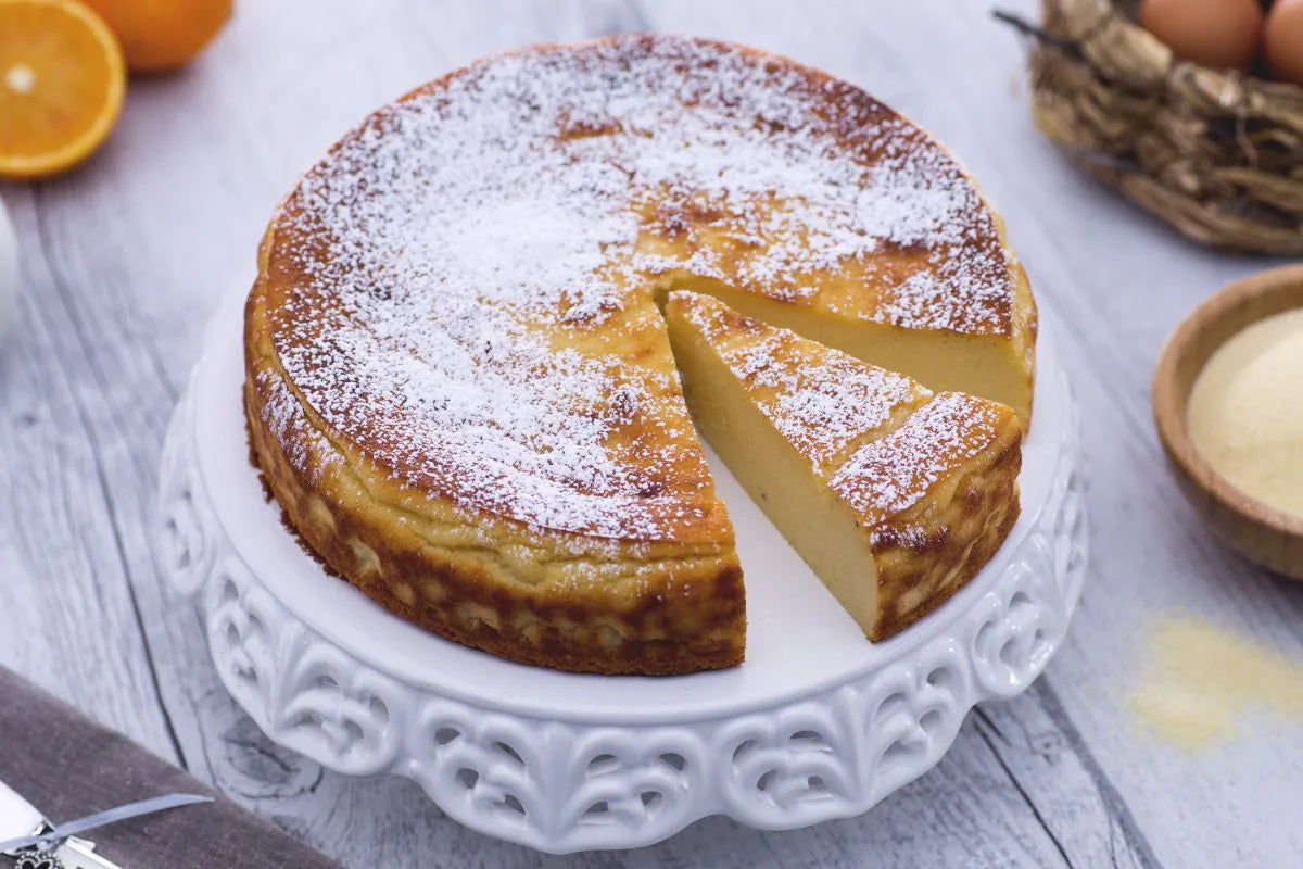 Migliaccio Napoletano | Traditional Neapolitan Semolina Cake