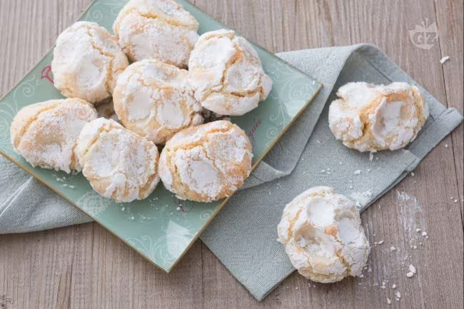 Soft Almond Cakes | Pizzicotti alle Mandorle
