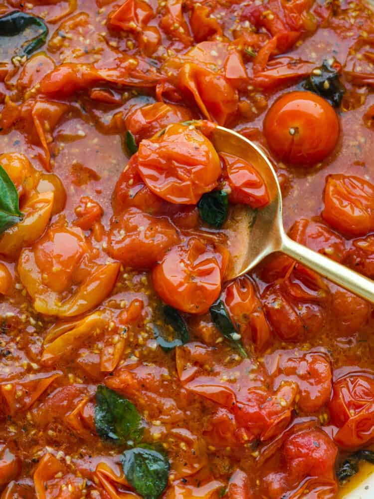 3-Cherry Tomato Sauce | Colorful Italian Pasta Sauce