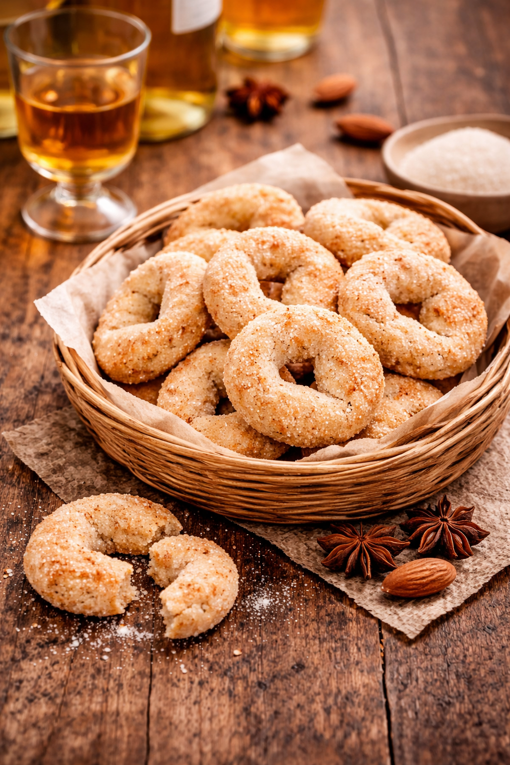 Wine Biscuits ( Vegan )