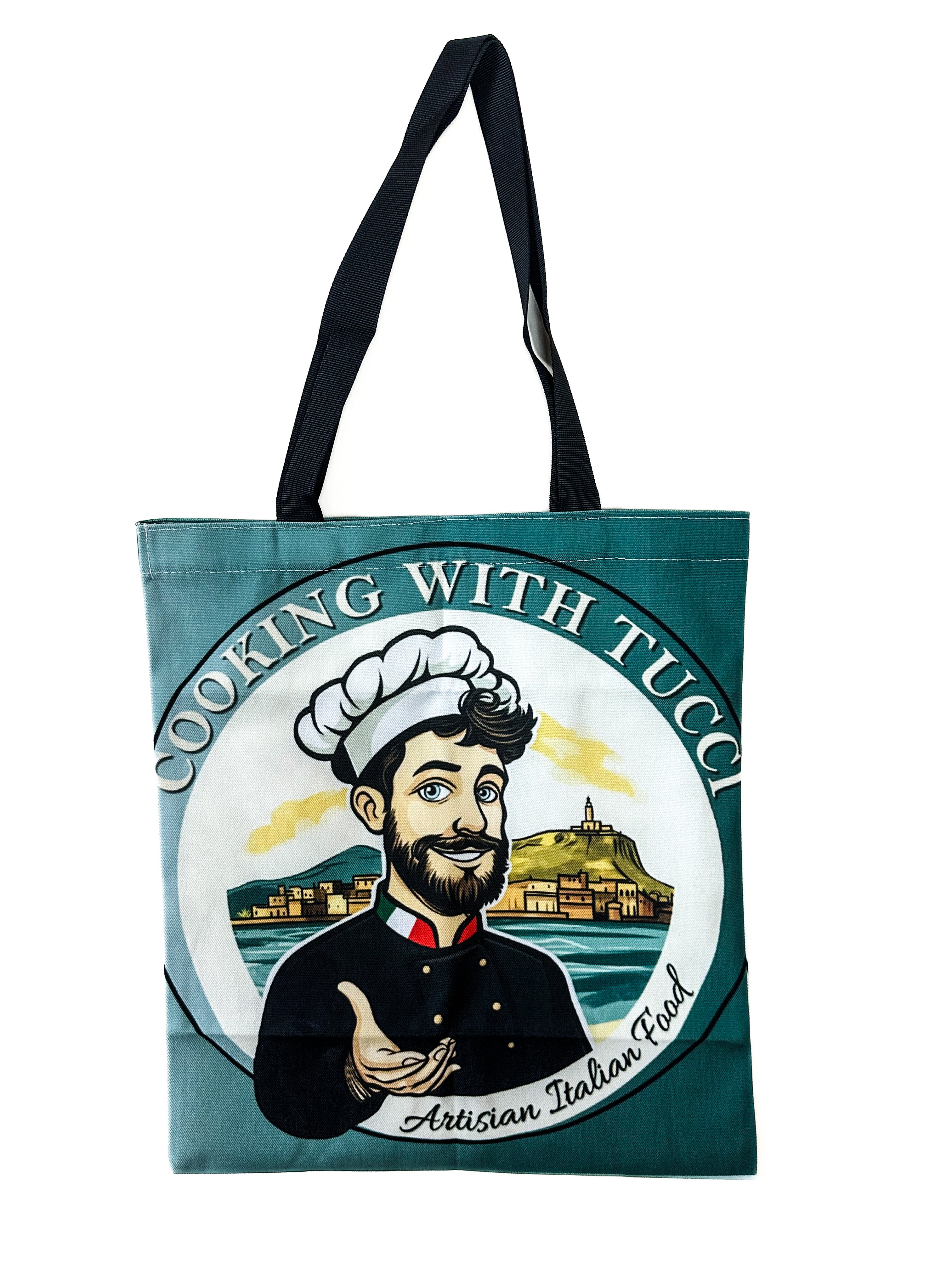 Cooking with Tucci Tote Bag