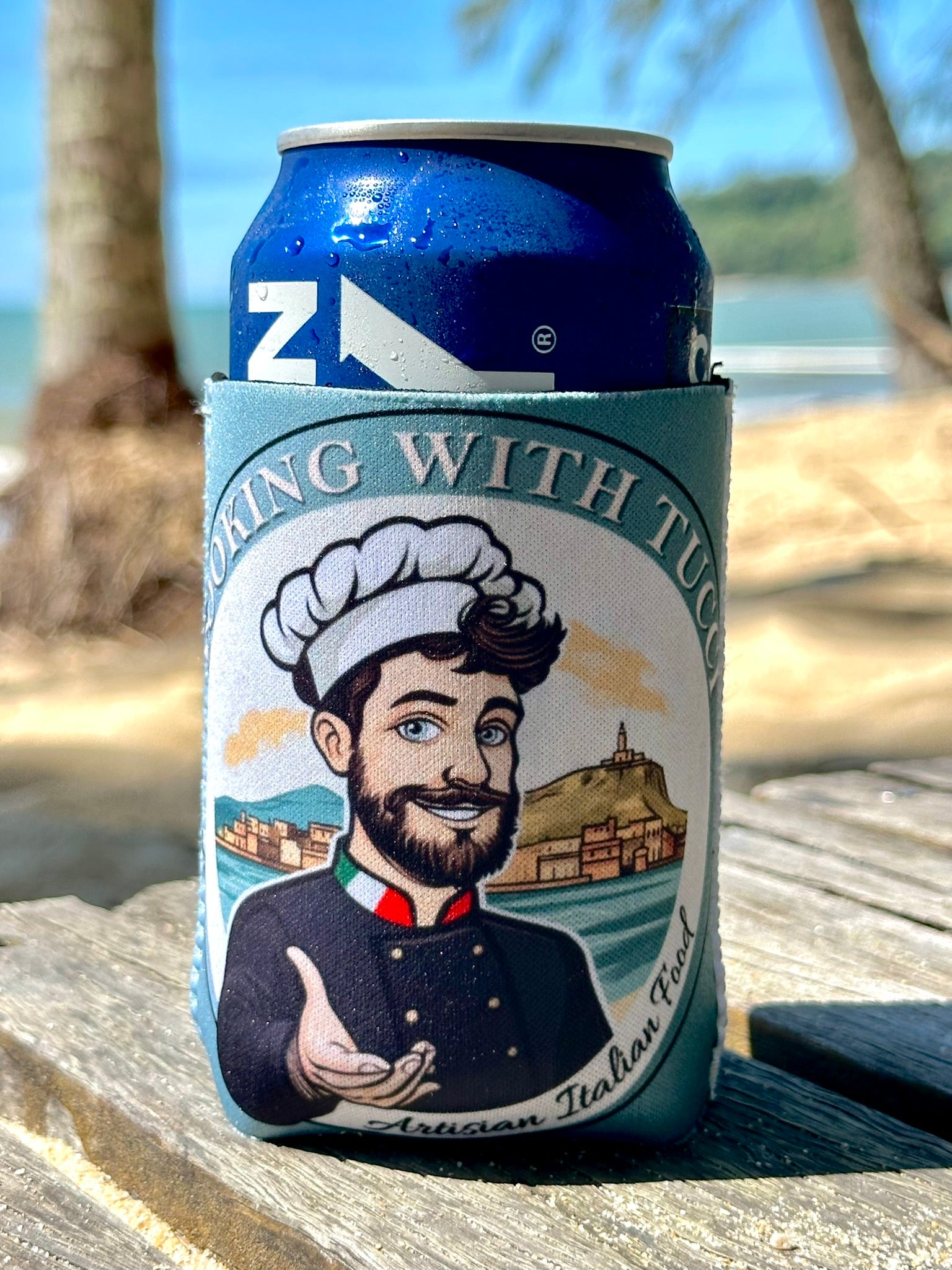 Cooking with Tucci Can Cooler