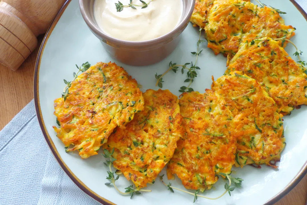 Carrot & Zucchini Fritters