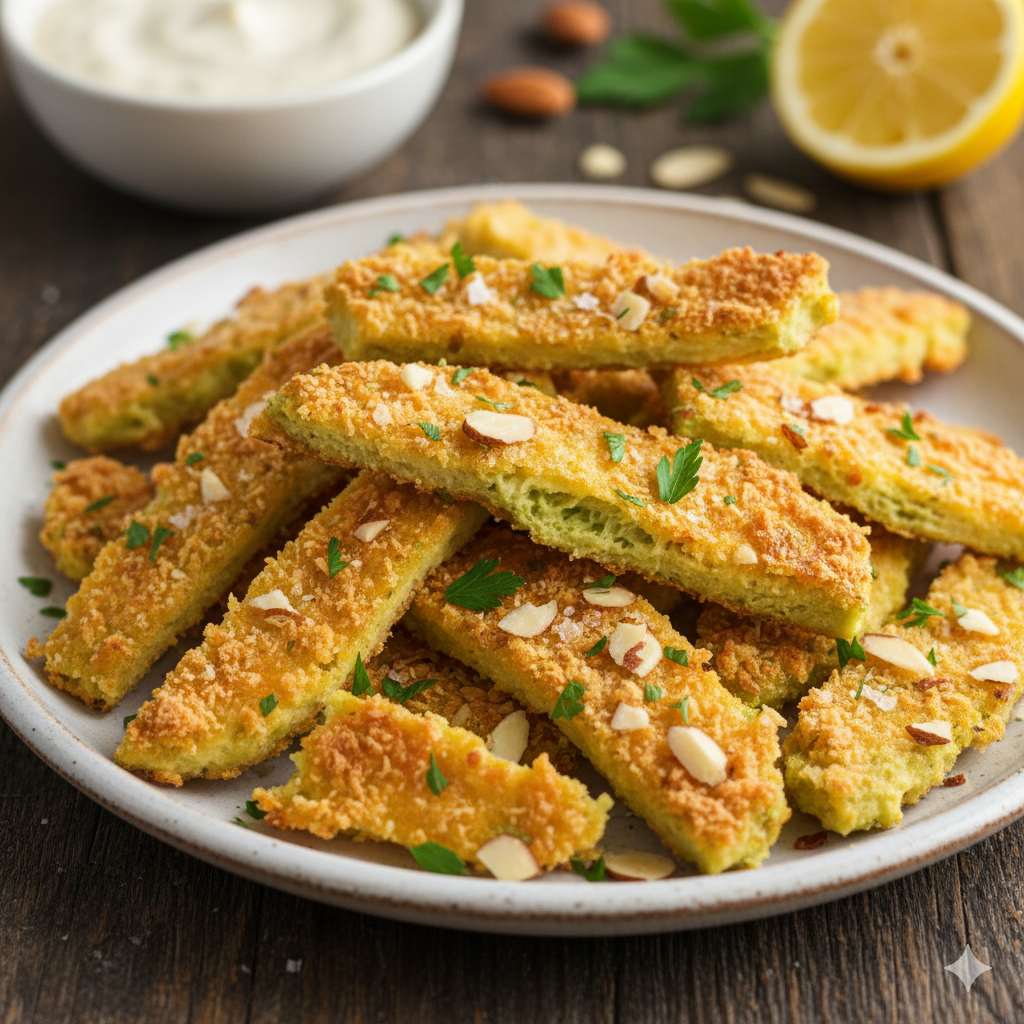 Avocado Chips | Cheesy, Nutty & Guilt-Free Snack