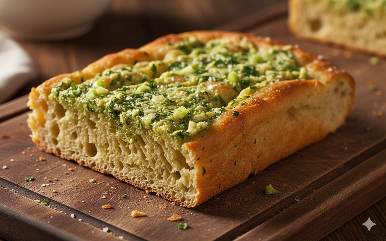 My Secret Garlic Bread Recipe | Buttery & Herb-Packed