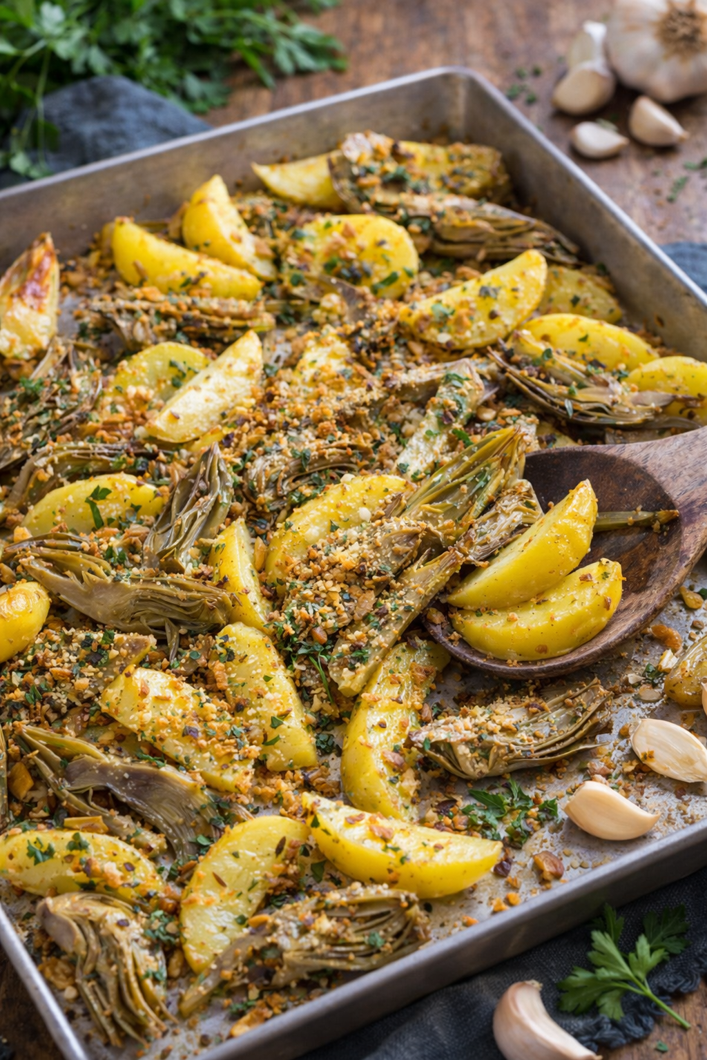 Artichokes & Potatoes (Vegan )