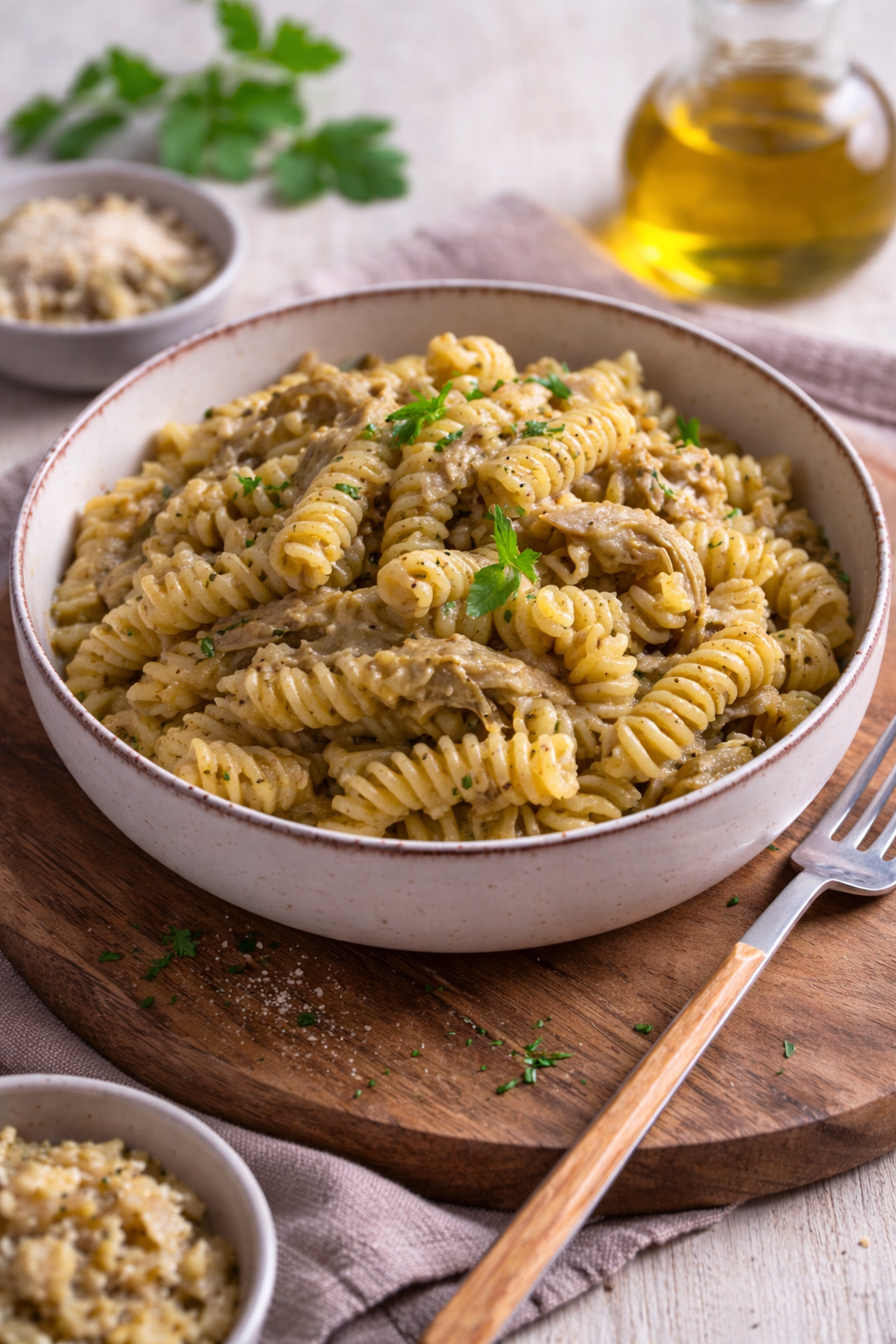 Pasta with Artichokes