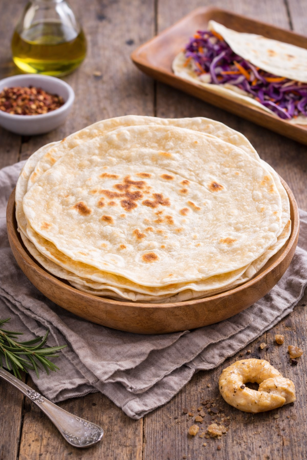 Piadina without lard