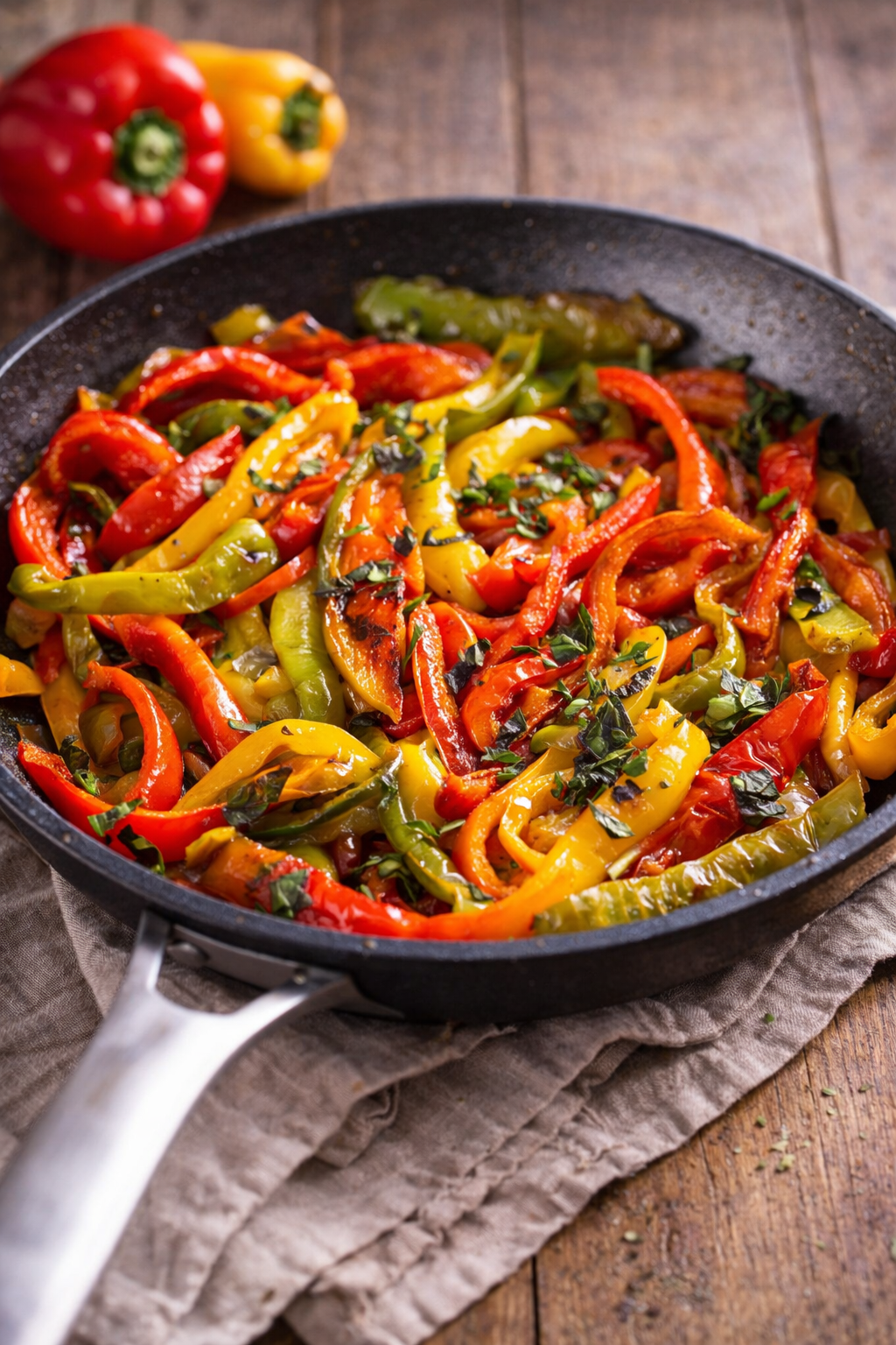 Pan Fried Peppers