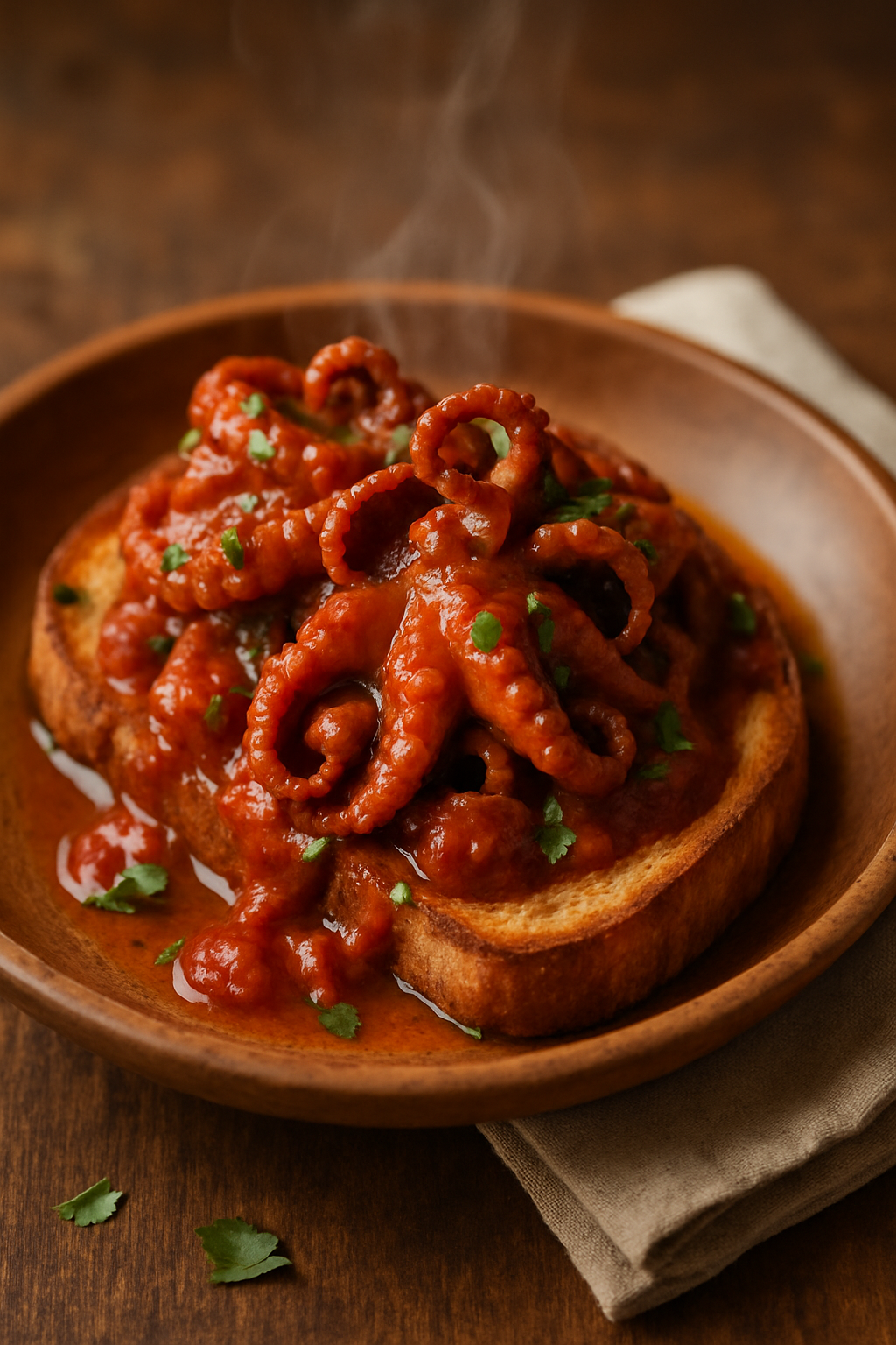 Baby Octopus alla Luciana