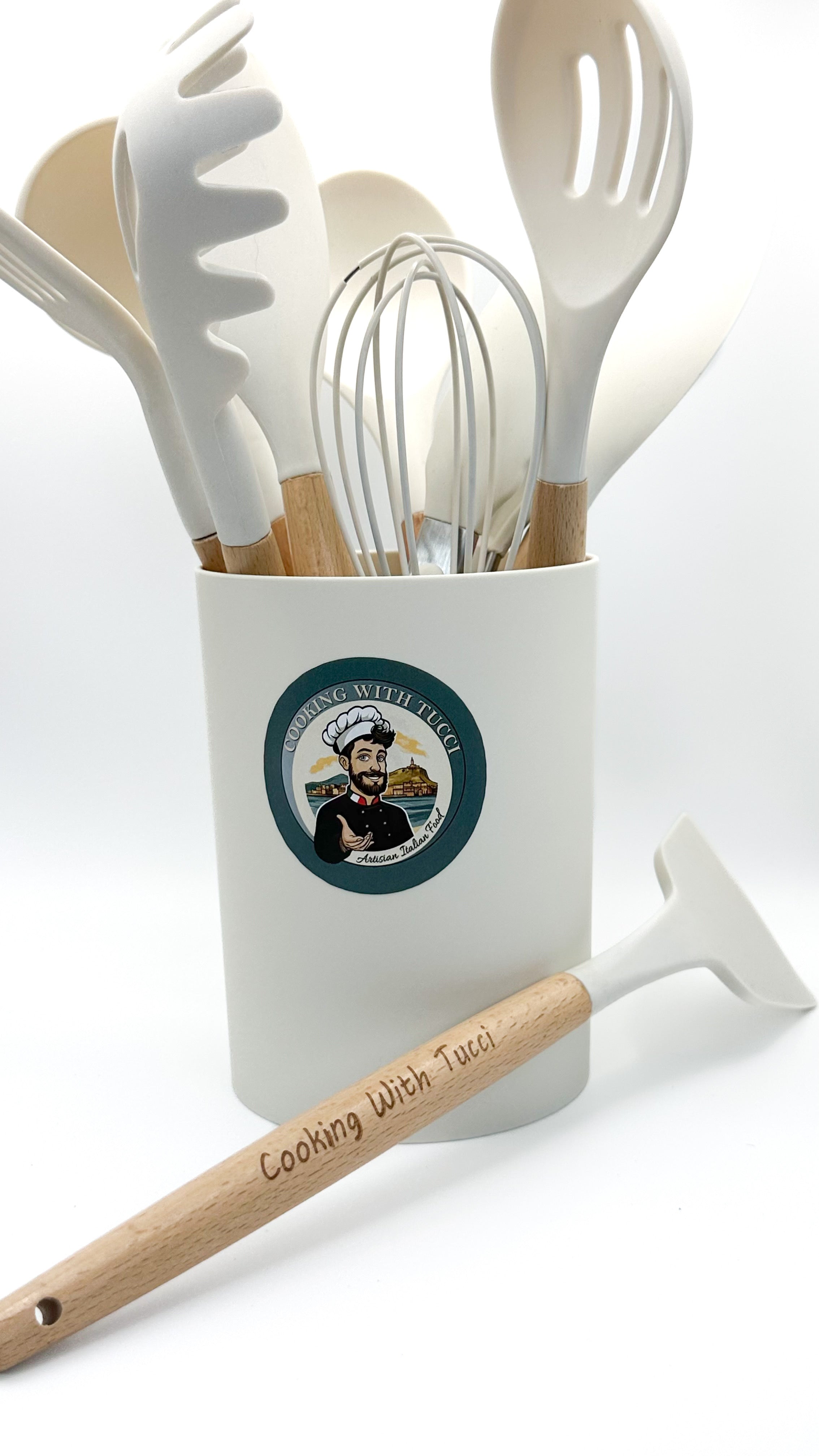 Cooking with Tucci Kitchen Utensil Set