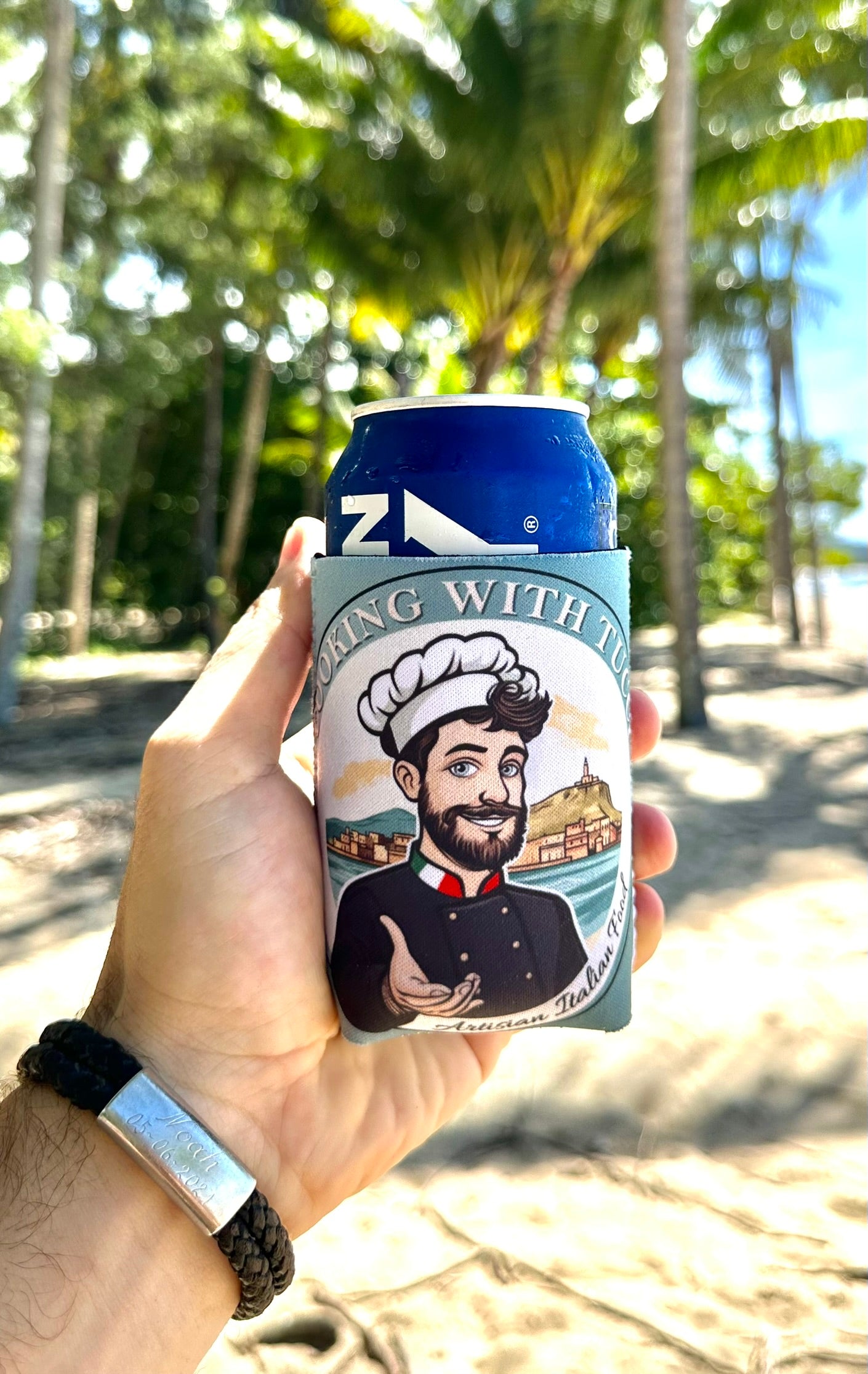 Cooking with Tucci Can Cooler